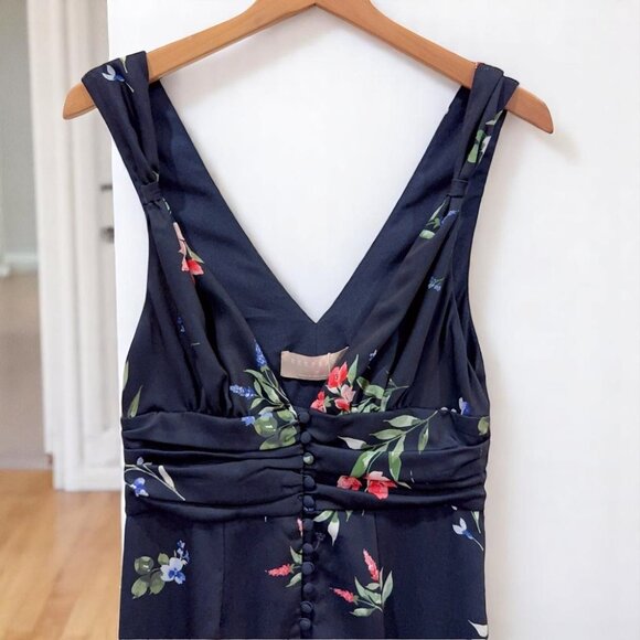 Keepsake the Label Glory Midi Dress Navy Floral Size M New with Defects - Picture 11 of 11